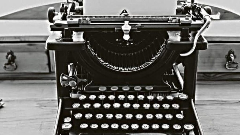 maquina escribir churchill